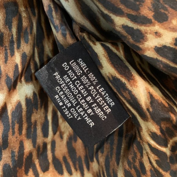 Kenna T Leather Moto Jacket with Zip Off Sleeves - Picture 4 of 6